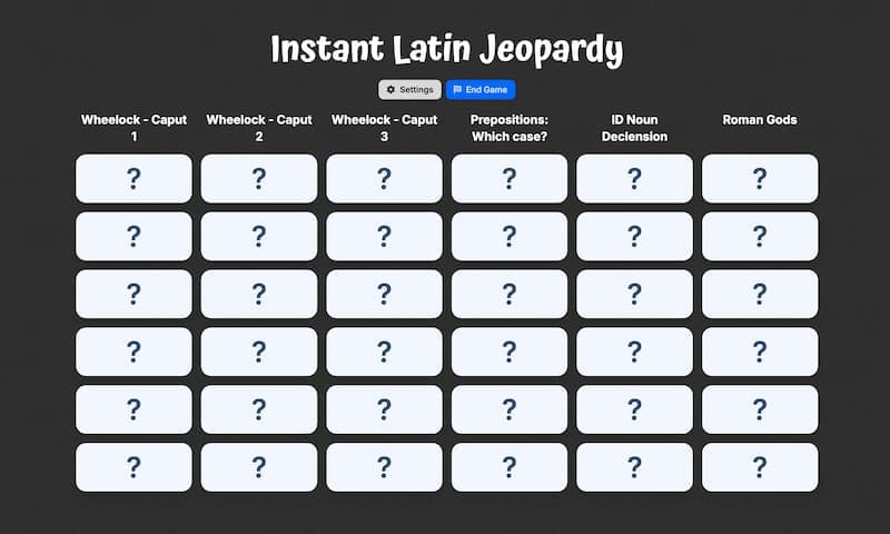 Ready-to-Use Grammar Categories