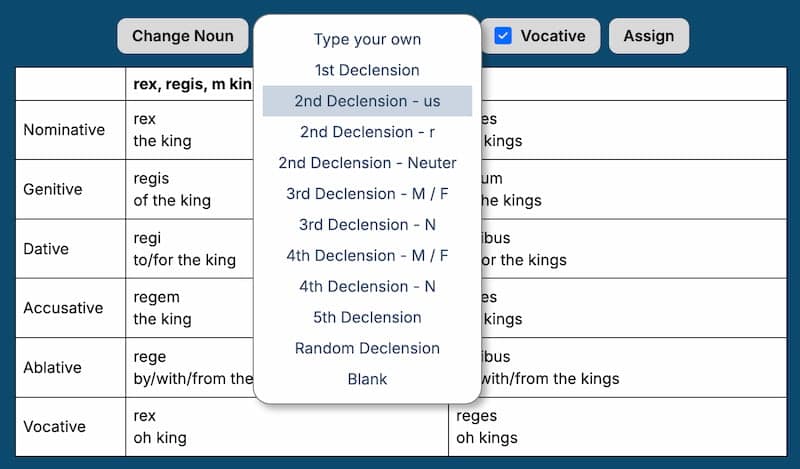 Get random nouns or enter your own!